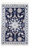 Tapis persan - Nain - Royal - 90 x 60 cm - bleu foncé
