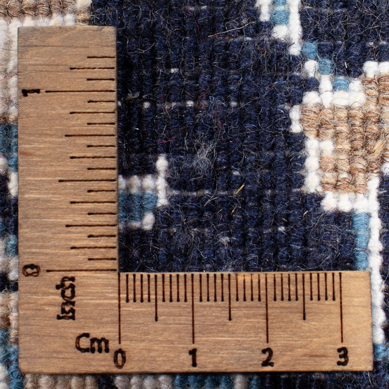 Tapis persan - Nain - Royal - 90 x 60 cm - bleu foncé