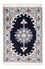 Tapis persan - Nain - Royal - 60 x 40 cm - bleu foncé