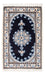 Tapis persan - Nain - Royal - 60 x 40 cm - bleu foncé