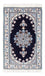 Tapis persan - Nain - Royal - 60 x 40 cm - bleu foncé