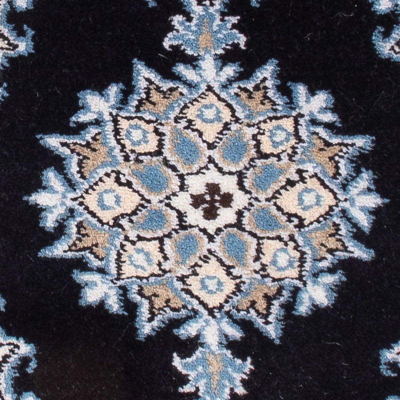 Tapis persan - Nain - Royal - 60 x 40 cm - bleu foncé