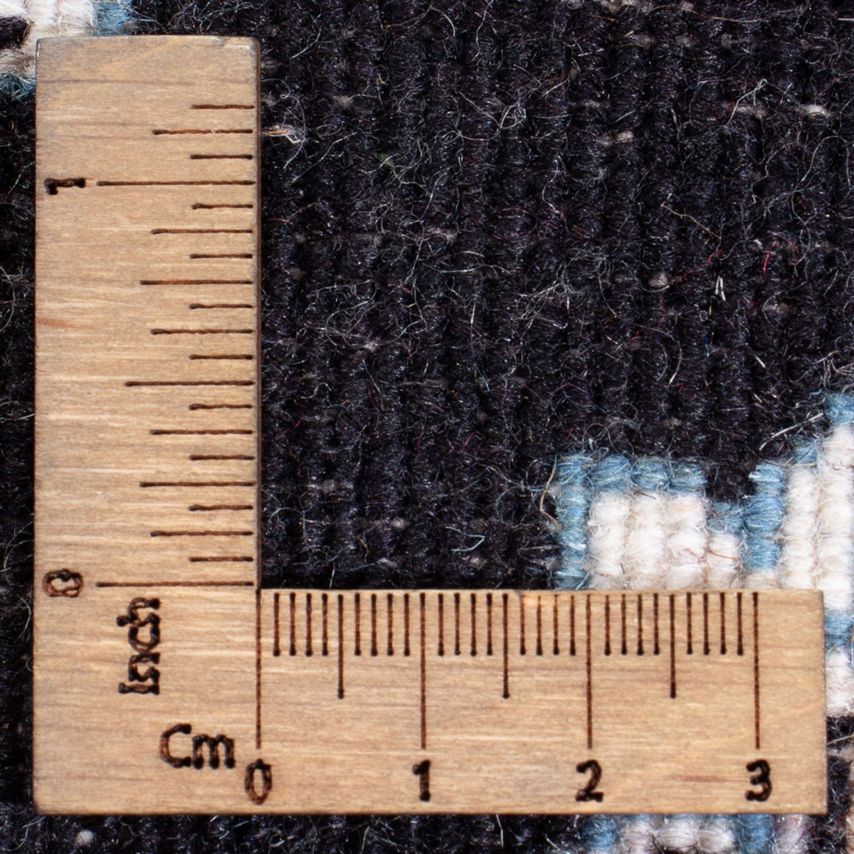 Tapis persan - Nain - Royal - 60 x 40 cm - bleu foncé