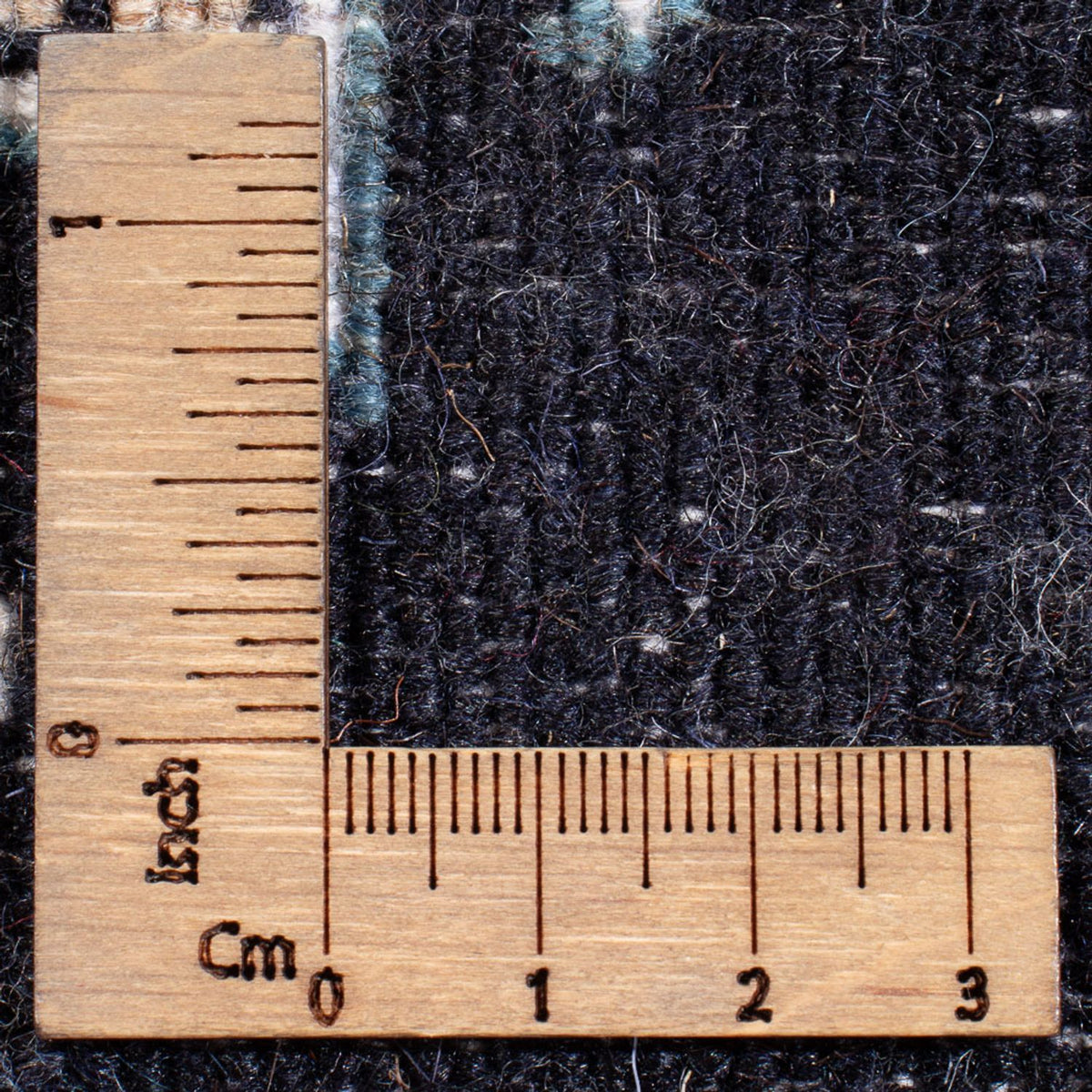 Tapis persan - Nain - Royal - 60 x 40 cm - bleu foncé