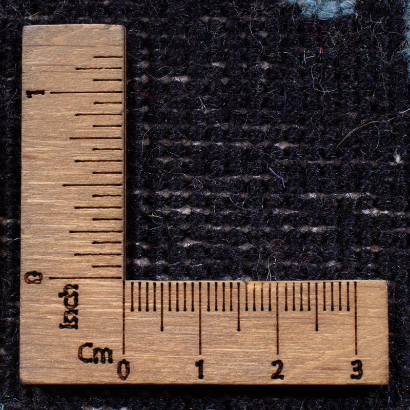 Tapis persan - Nain - Royal - 60 x 40 cm - bleu foncé