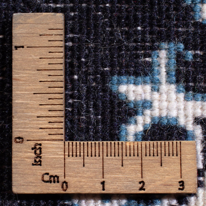 Tapis persan - Nain - Royal - 60 x 40 cm - bleu foncé