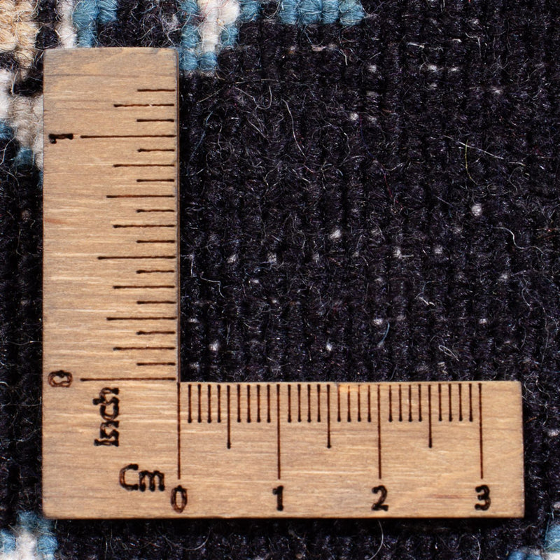 Tapis persan - Nain - Royal - 60 x 40 cm - bleu foncé