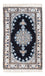 Tapis persan - Nain - Royal - 60 x 40 cm - bleu foncé
