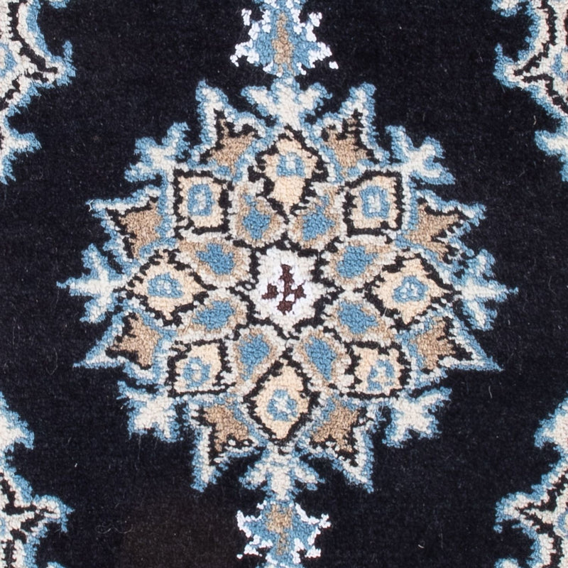 Tapis persan - Nain - Royal - 60 x 40 cm - bleu foncé