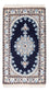 Tapis persan - Nain - Royal - 60 x 40 cm - bleu foncé