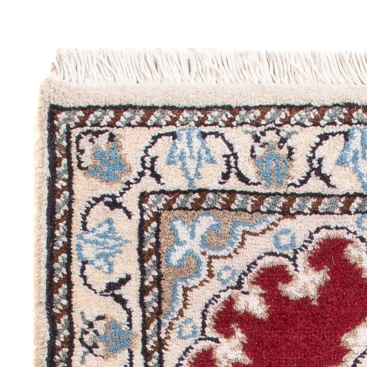 Tapis persan - Nain - Royal - 60 x 40 cm - rouge