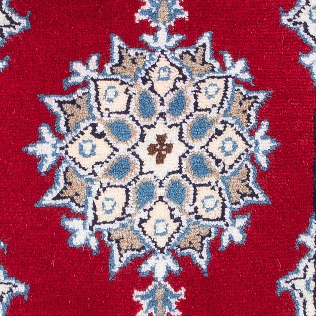 Tapis persan - Nain - Royal - 60 x 40 cm - rouge