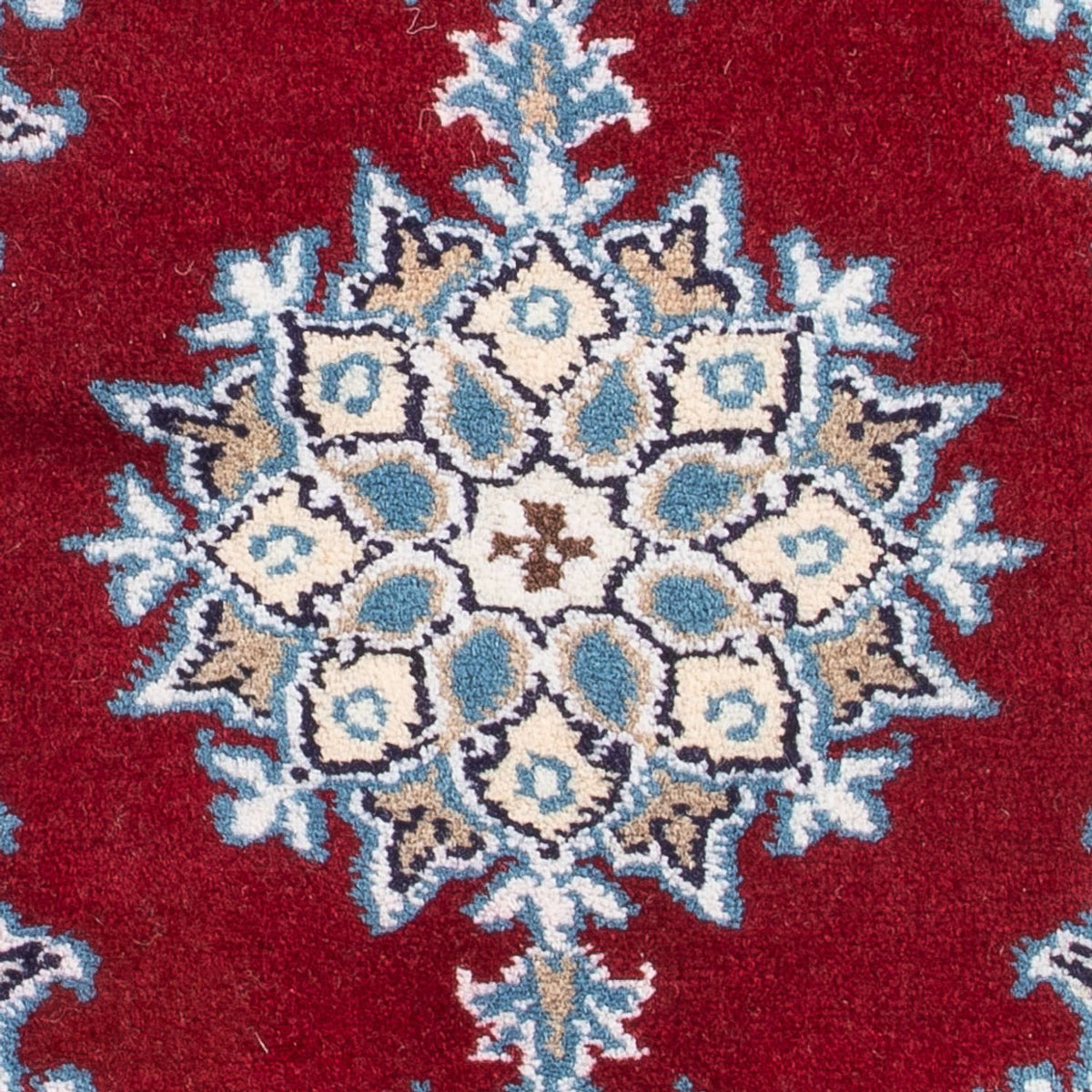 Tapis persan - Nain - Royal - 60 x 40 cm - rouge