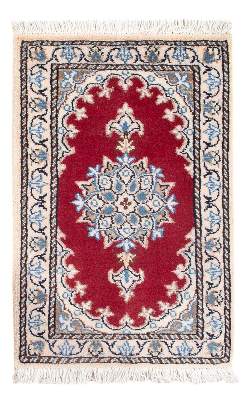 Tapis persan - Nain - Royal - 60 x 40 cm - rouge