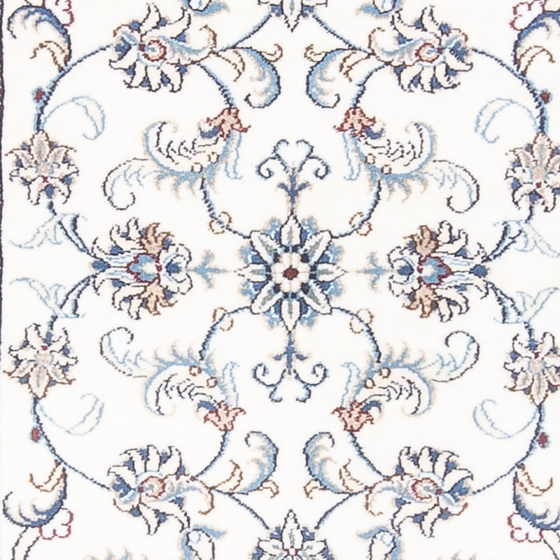 Tapis de couloir Tapis persan - Nain - 290 x 74 cm - argent