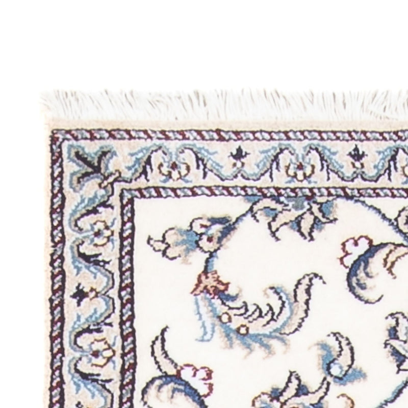 Tapis de couloir Tapis persan - Nain - 290 x 74 cm - argent