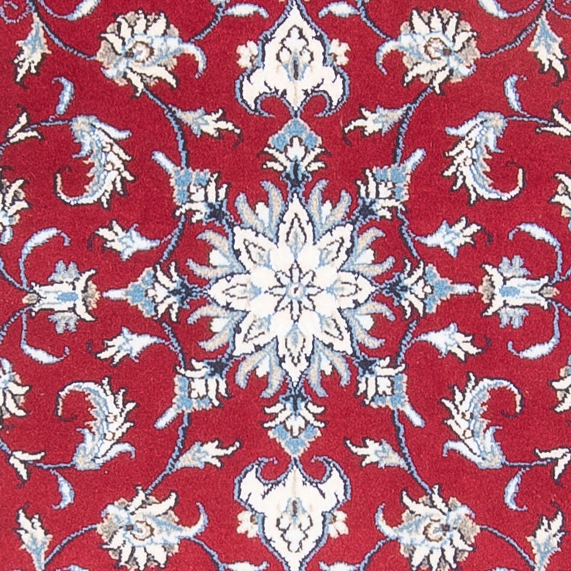 Tapis de couloir Tapis persan - Nain - 290 x 82 cm - rouge