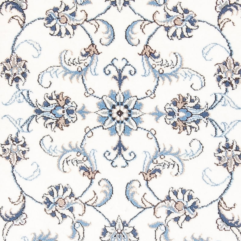 Tapis de couloir Tapis persan - Nain - 288 x 78 cm - argent