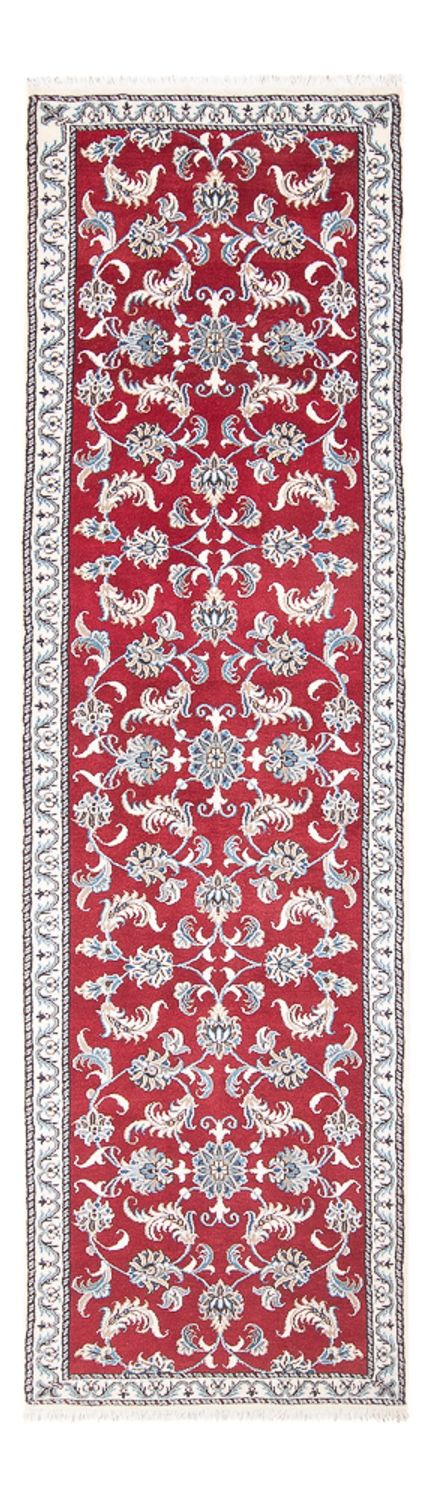 Tapis de couloir Tapis persan - Nain - 285 x 80 cm - rouge