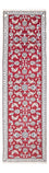 Tapis de couloir Tapis persan - Nain - 285 x 80 cm - rouge