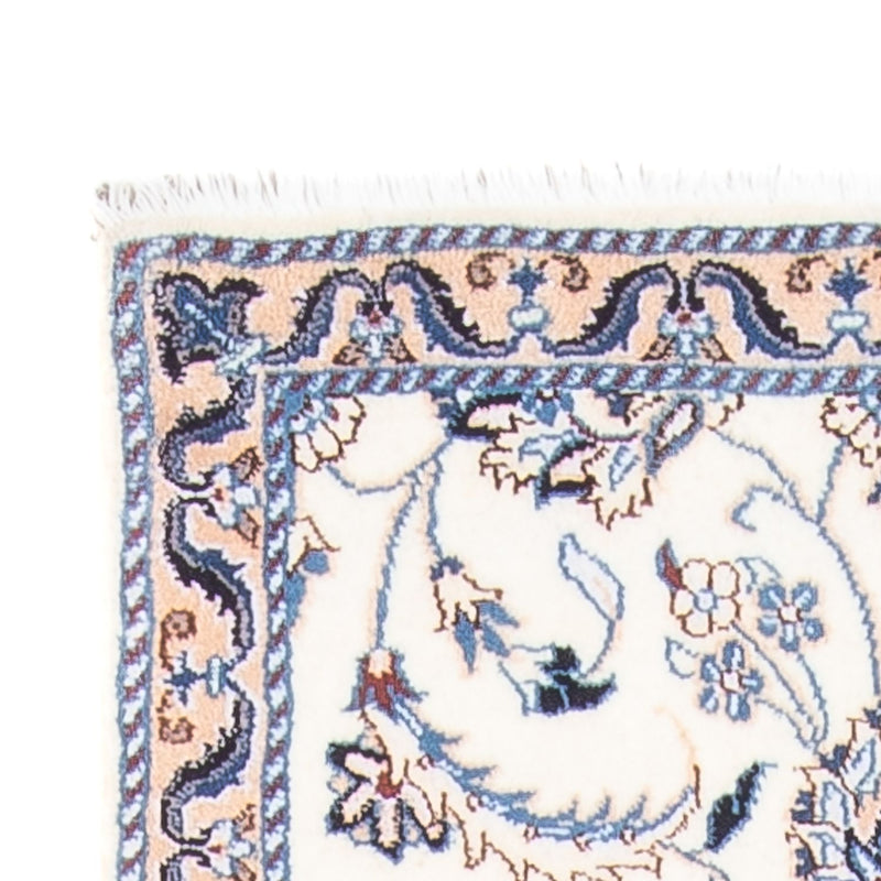 Tapis de couloir Tapis persan - Nain - 292 x 81 cm - argent