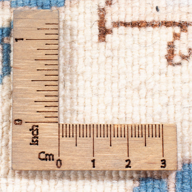 Tapis de couloir Tapis persan - Nain - 292 x 81 cm - argent