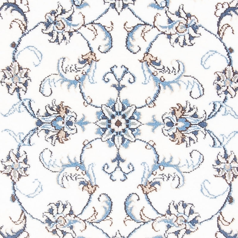 Tapis de couloir Tapis persan - Nain - 292 x 76 cm - argent