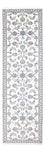Tapis de couloir Tapis persan - Nain - 286 x 82 cm - argent