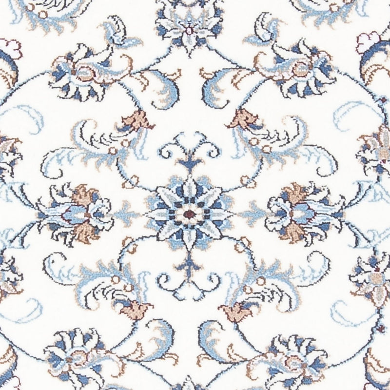 Tapis de couloir Tapis persan - Nain - 286 x 82 cm - argent