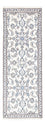 Tapis de couloir Tapis persan - Nain - 215 x 77 cm - argent
