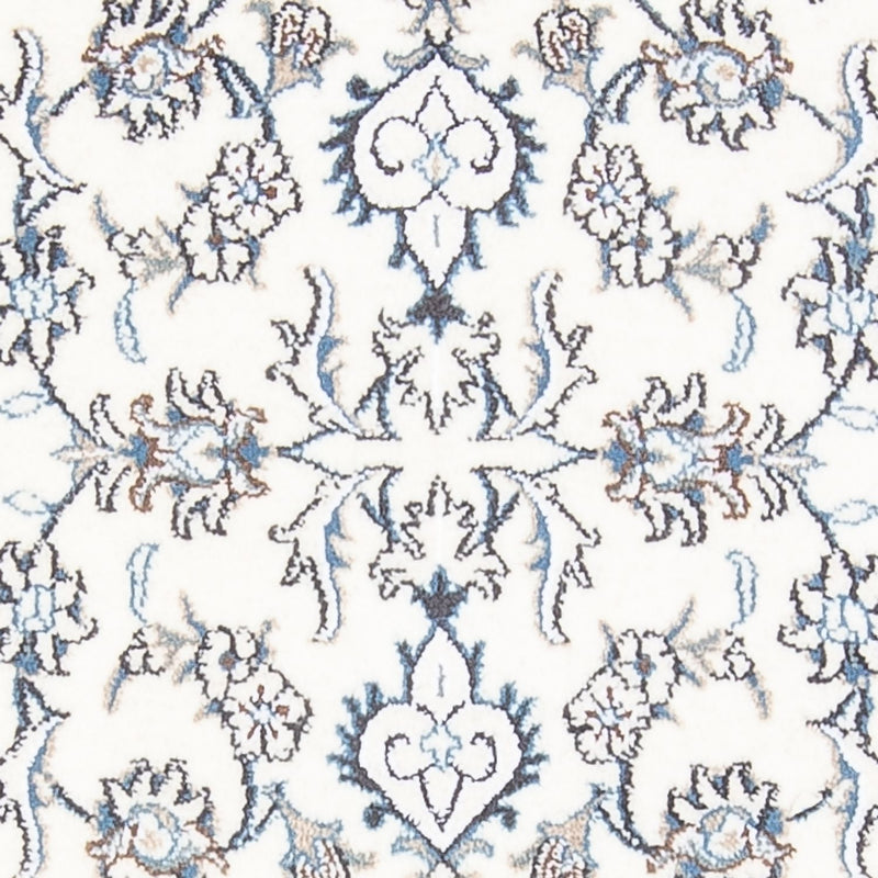 Tapis de couloir Tapis persan - Nain - 215 x 77 cm - argent