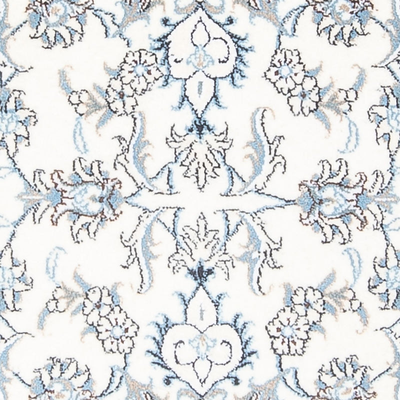 Tapis de couloir Tapis persan - Nain - 197 x 75 cm - argent