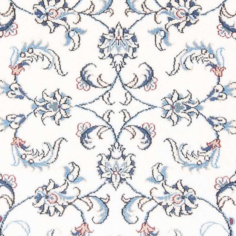 Tapis de couloir Tapis persan - Nain - 197 x 78 cm - argent
