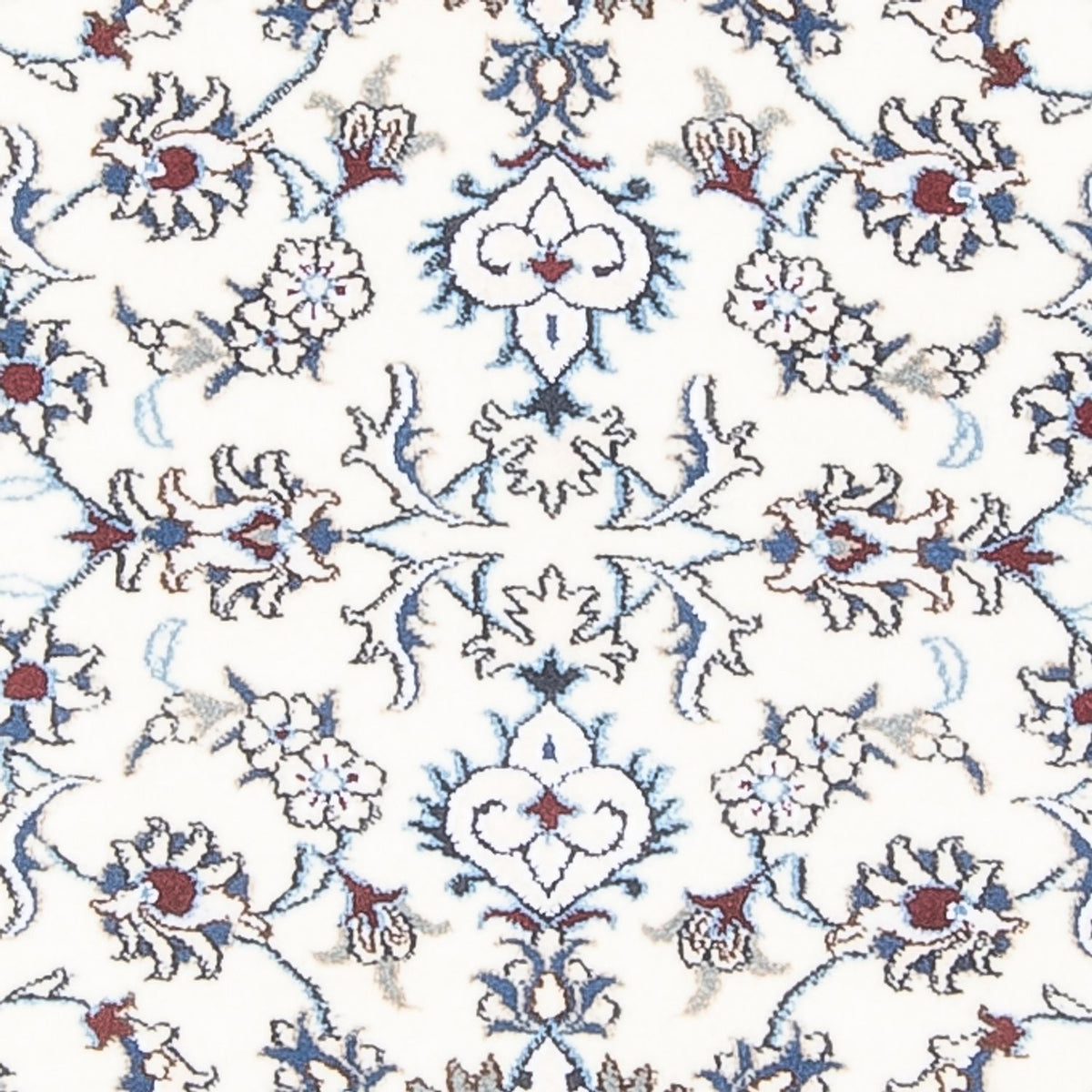Tapis de couloir Tapis persan - Nain - 192 x 88 cm - argent