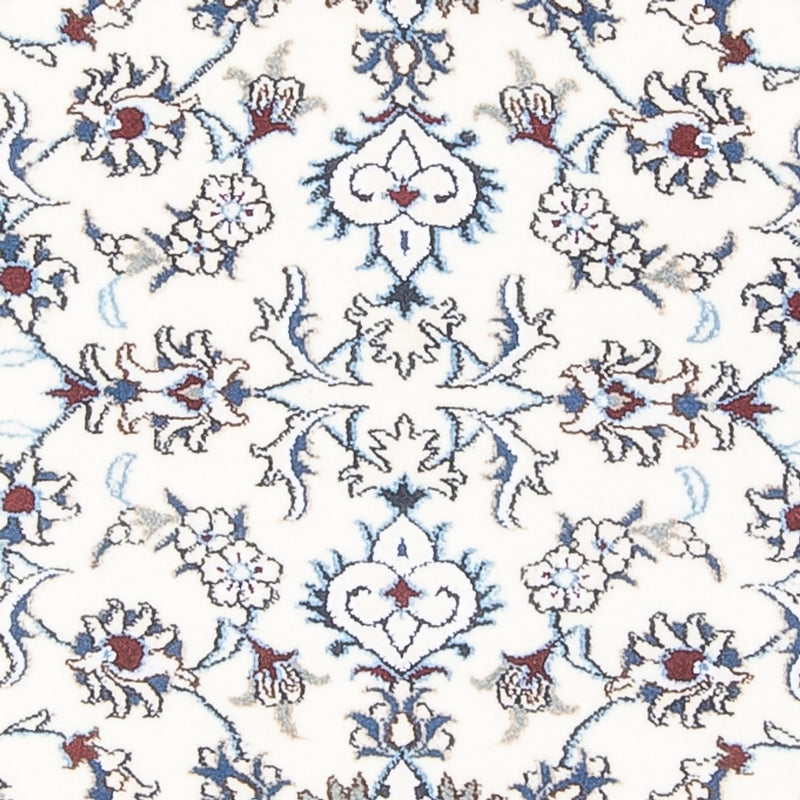 Tapis de couloir Tapis persan - Nain - 192 x 88 cm - argent
