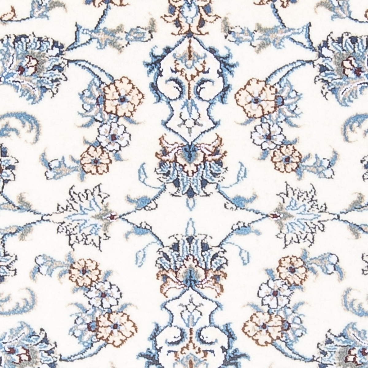 Tapis de couloir Tapis persan - Nain - 193 x 83 cm - argent