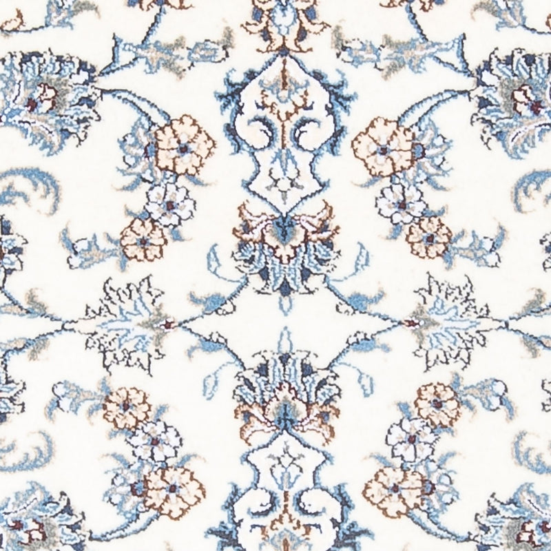 Tapis de couloir Tapis persan - Nain - 193 x 83 cm - argent