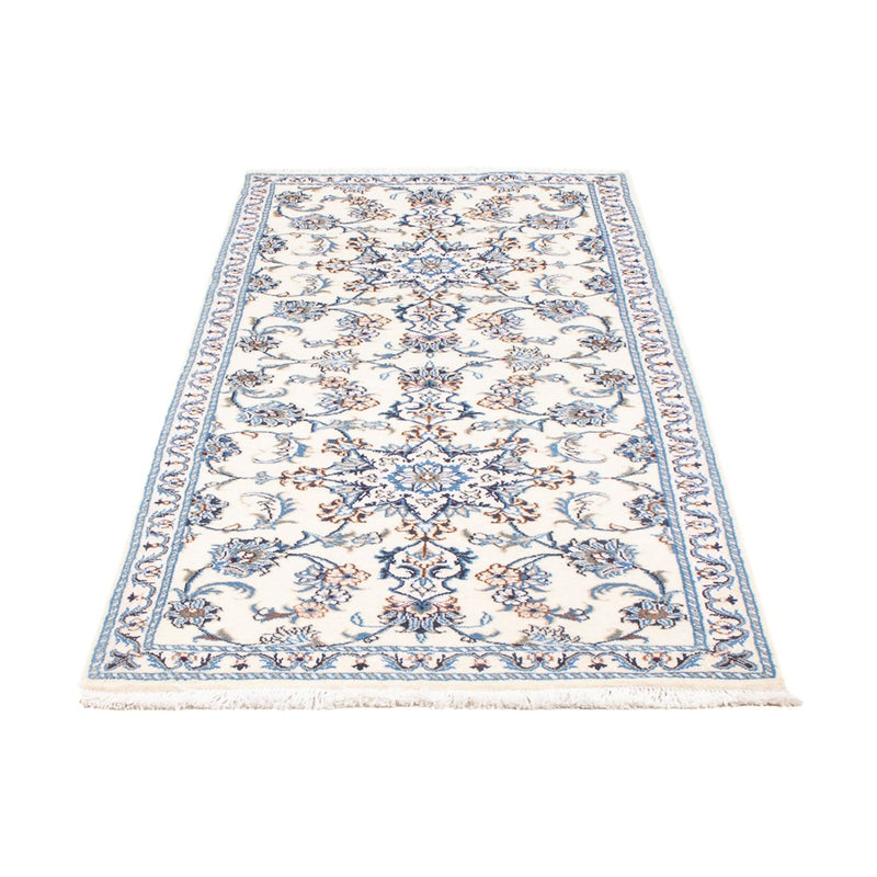 Tapis de couloir Tapis persan - Nain - 193 x 83 cm - argent