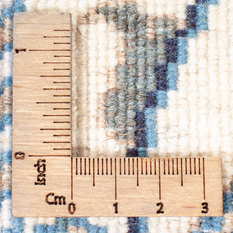 Tapis de couloir Tapis persan - Nain - 193 x 83 cm - argent