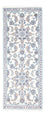 Tapis de couloir Tapis persan - Nain - 204 x 78 cm - argent