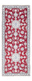 Tapis de couloir Tapis persan - Nain - 196 x 76 cm - rouge