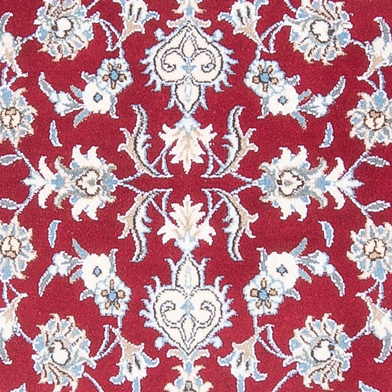 Tapis de couloir Tapis persan - Nain - 196 x 76 cm - rouge