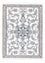 Tapis persan - Nain - 140 x 90 cm - argent