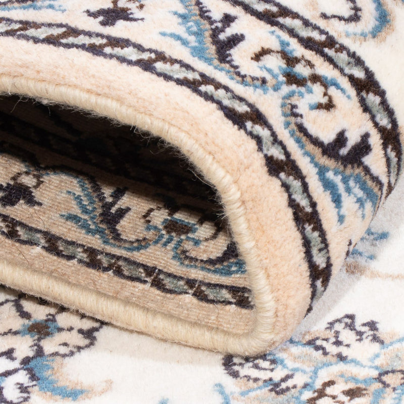 Tapis persan - Nain - 140 x 90 cm - argent