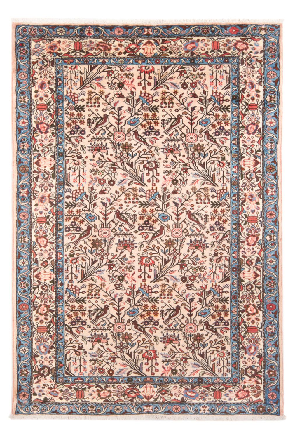 Tapis persan - Nomadic - 196 x 130 cm - beige