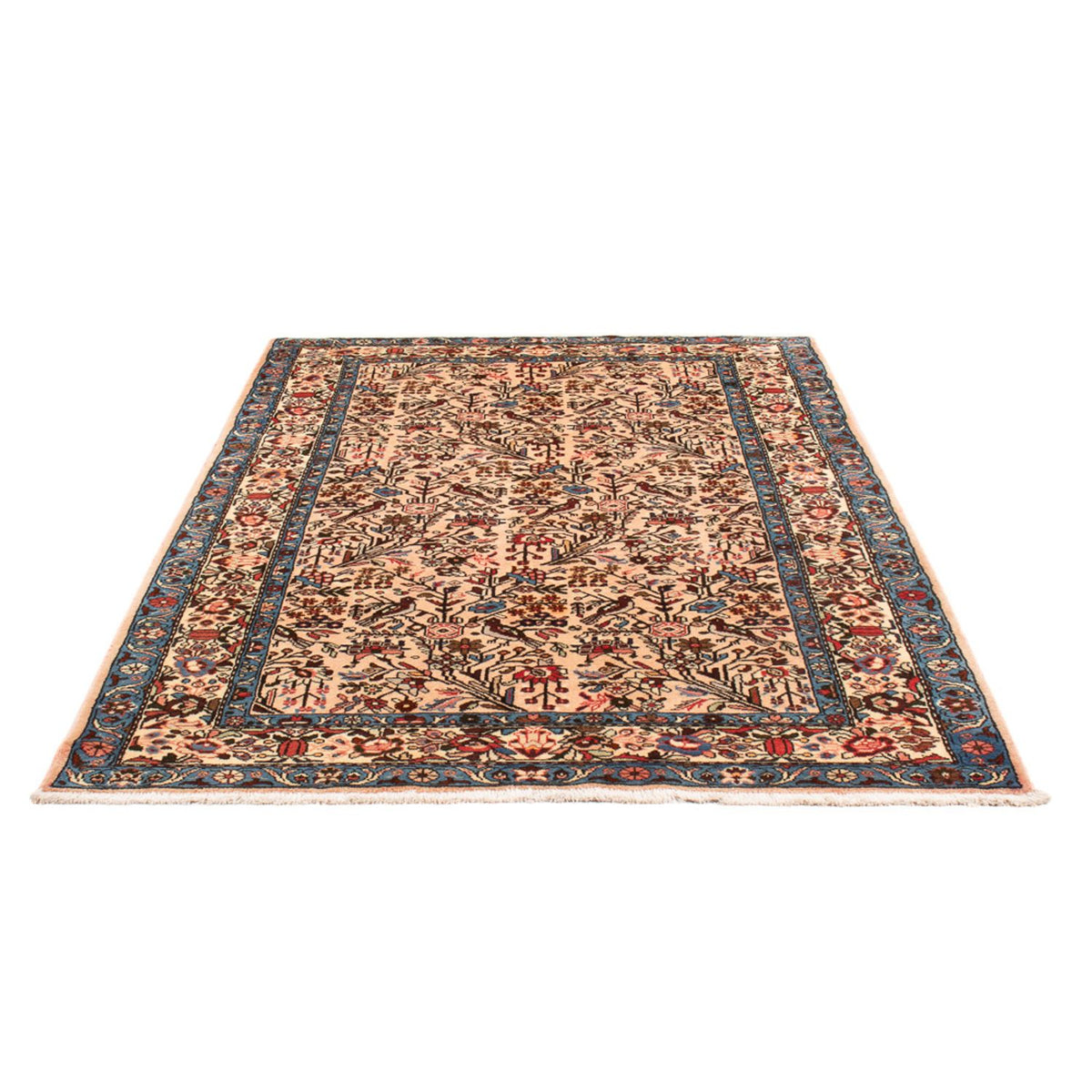 Tapis persan - Nomadic - 196 x 130 cm - beige