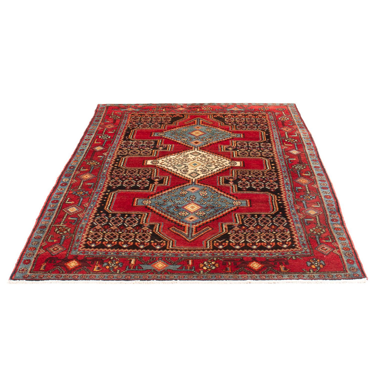 Tapis persan - Classique - 200 x 128 cm - rouge