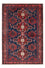Tapis persan - Nomadic - 197 x 128 cm - bleu foncé
