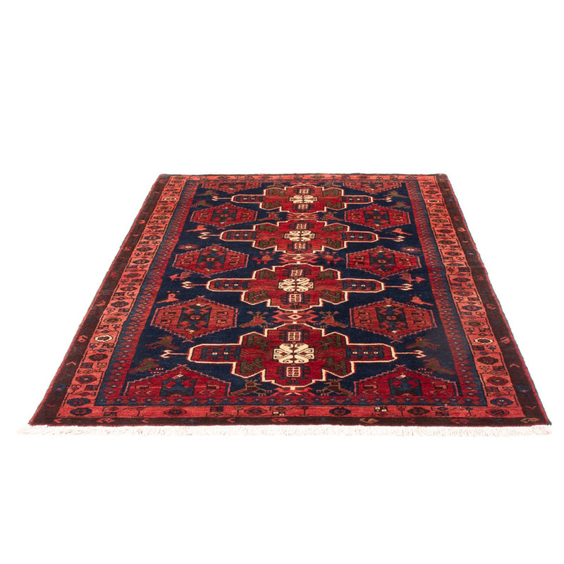 Tapis persan - Nomadic - 197 x 128 cm - bleu foncé