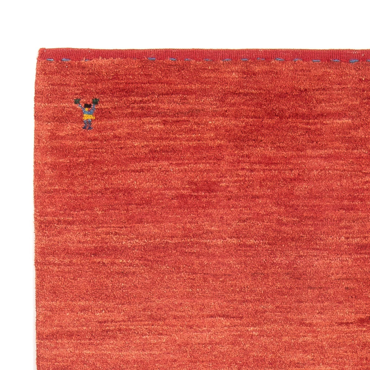 Tapis Gabbeh - Persan - 178 x 118 cm - rouge